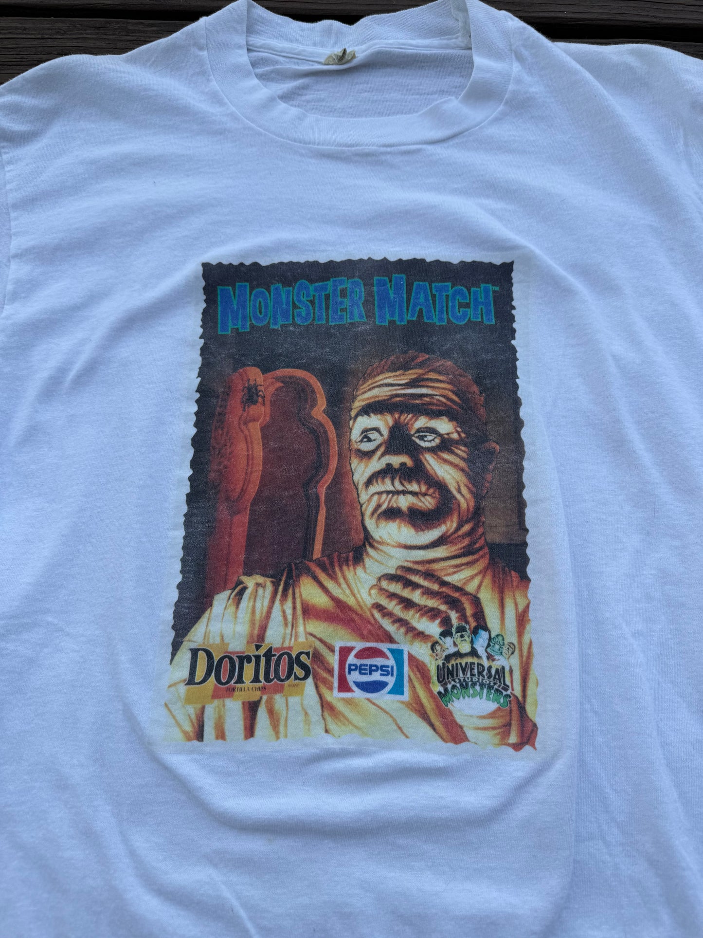 80s Mummy Monster Match Promo Size XL