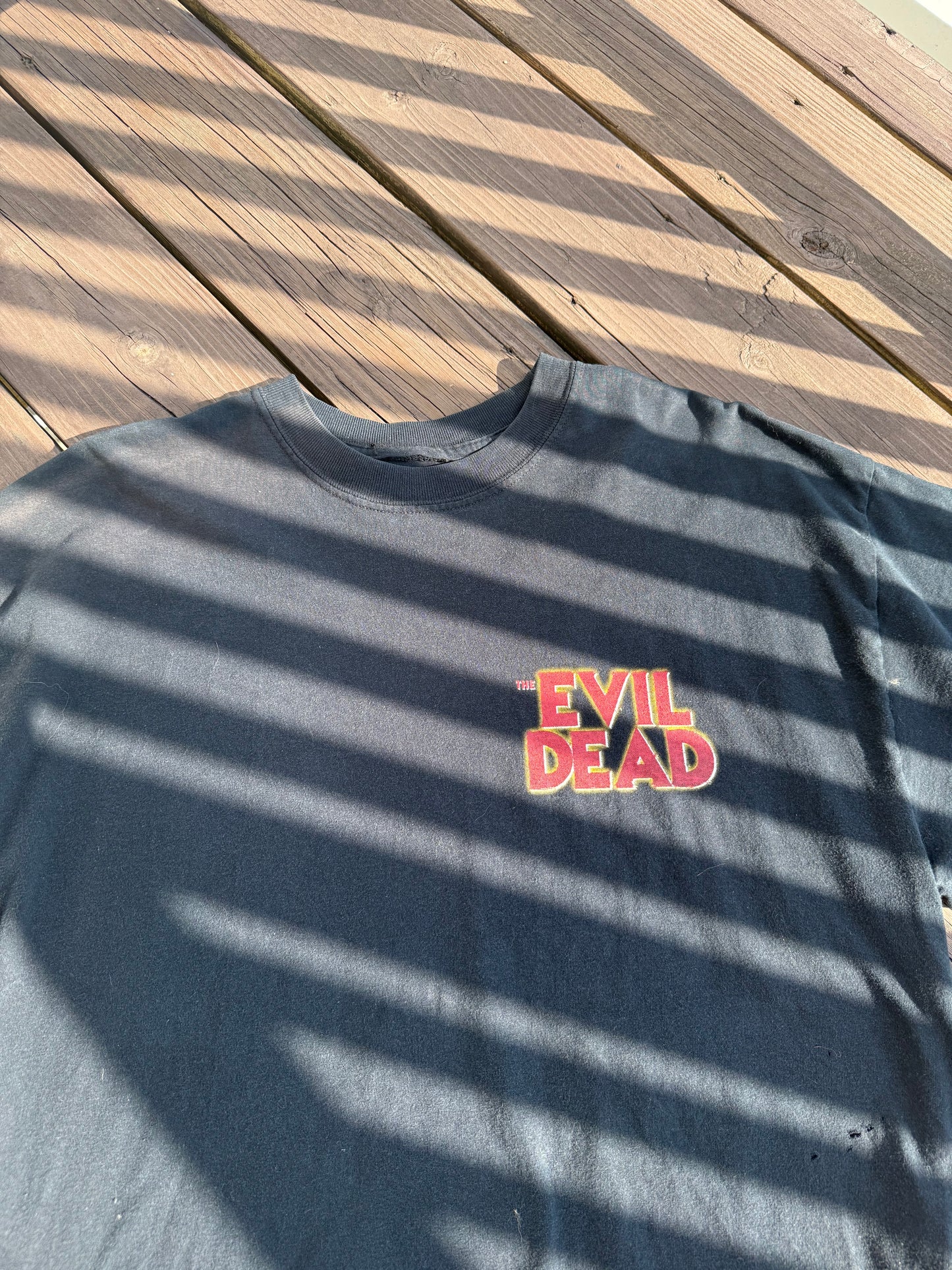 The Evil Dead 2001 Back Hit Slight Sun Fading on Front/ Pinholes (See Pics)