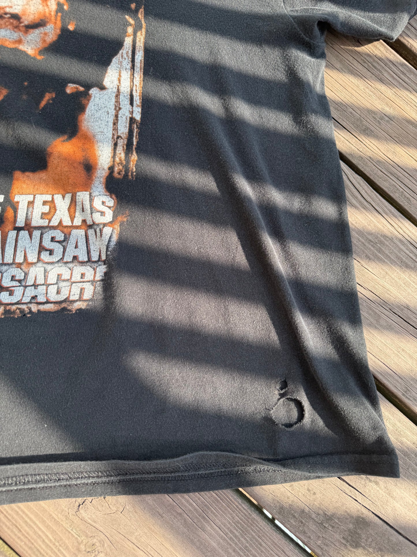 2000s Texas Chainsaw Massacre Distressed (See Photos of bottom hem)