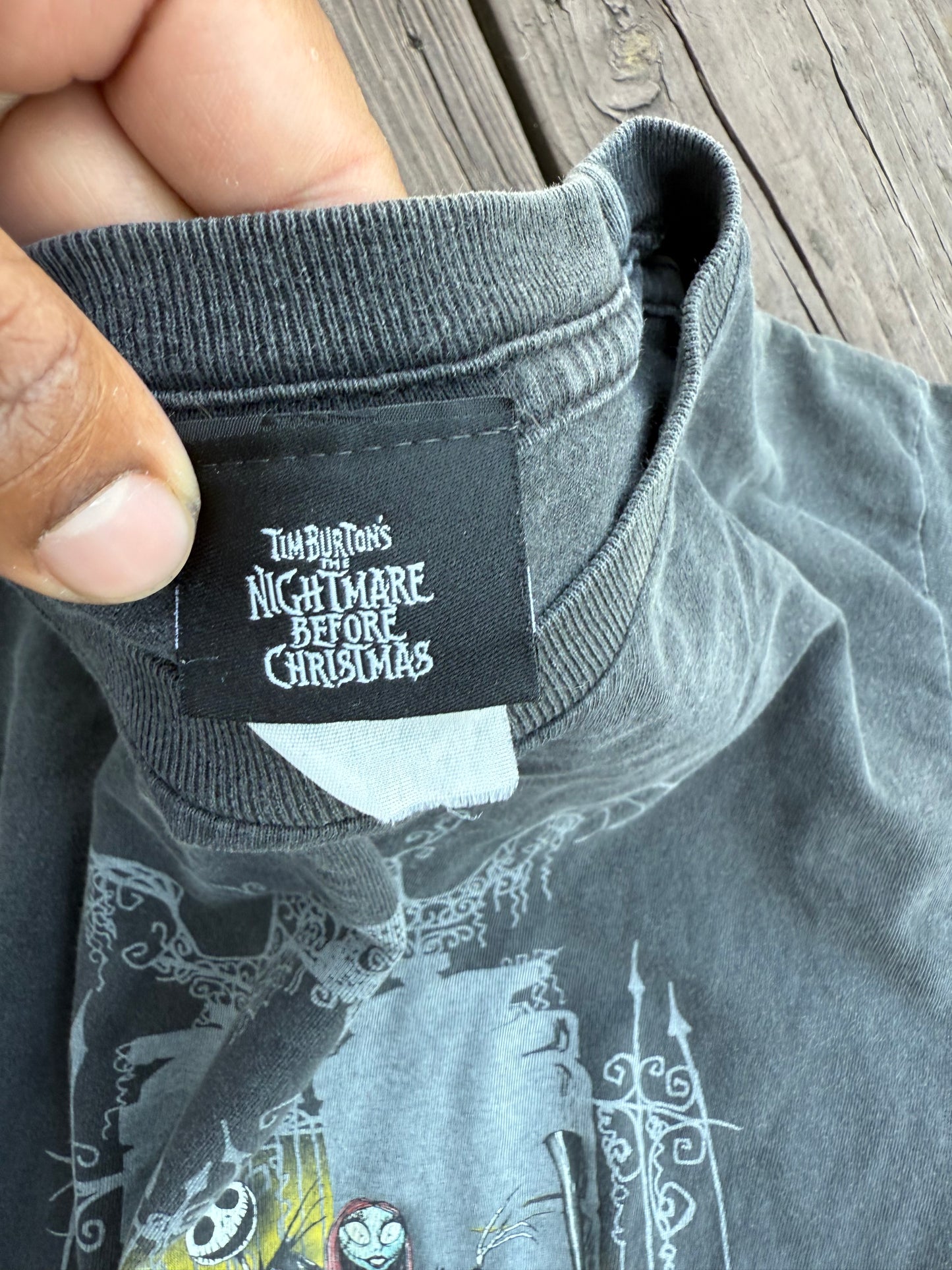 Nightmare Before Christmas Cast Tee Size Large