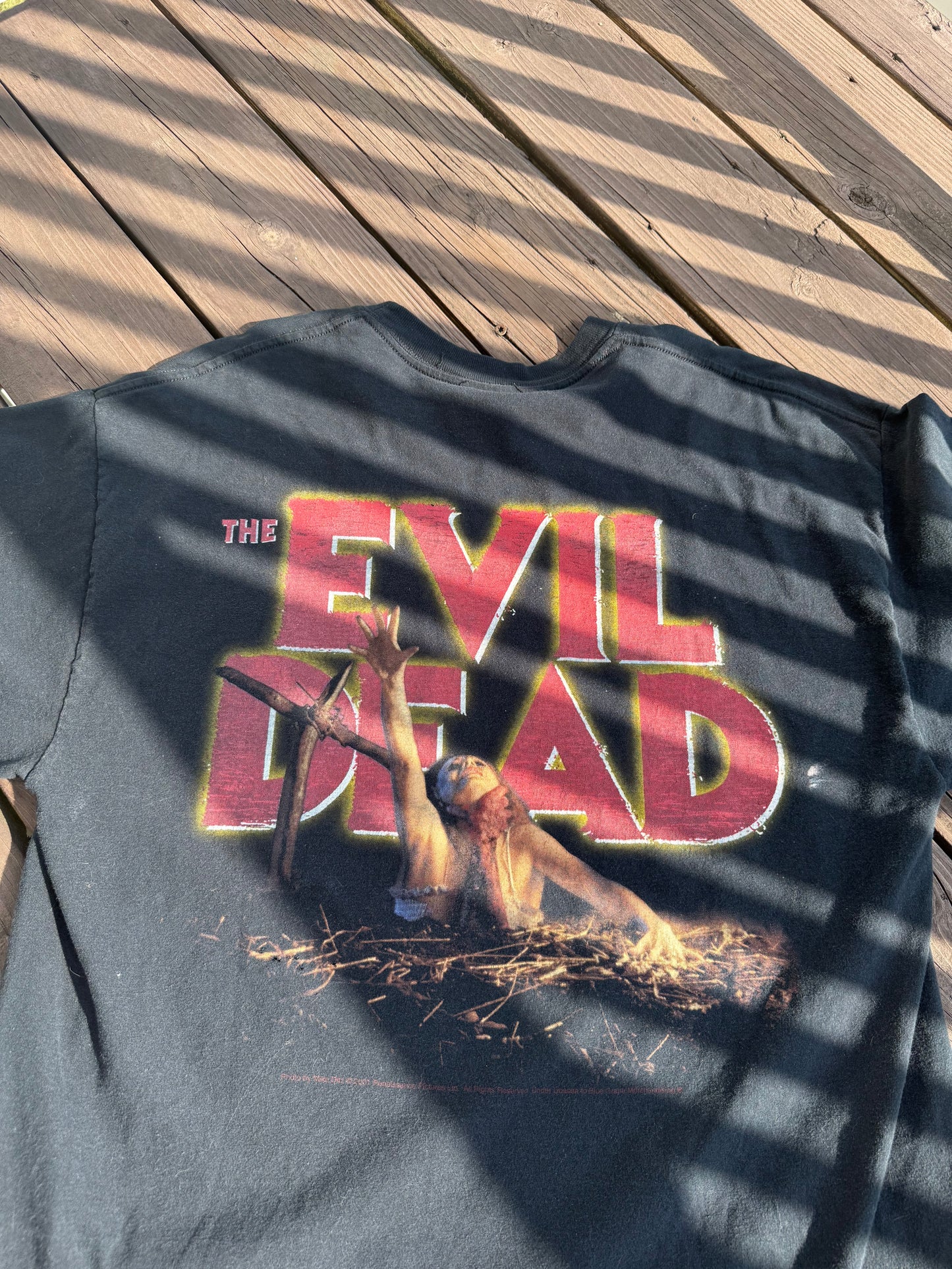 The Evil Dead 2001 Back Hit Slight Sun Fading on Front/ Pinholes (See Pics)