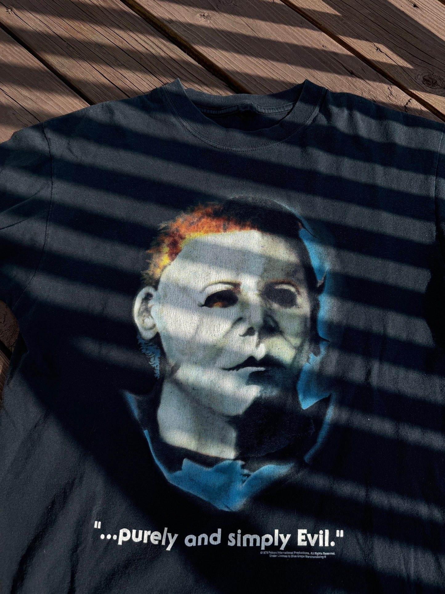 Vintage Halloween Purely and Simply Evil Size Large