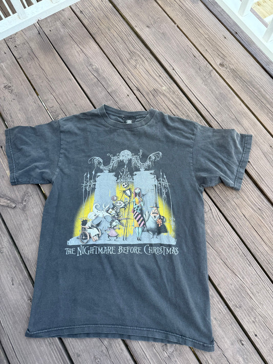 Nightmare Before Christmas Cast Tee Size Large