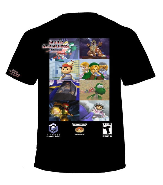 Super Smash Bros Melee GameCube tee